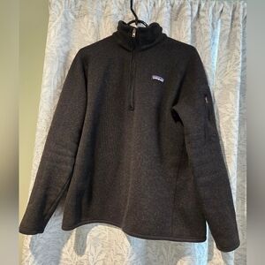 Black Half-Zip Patagonia Fleece Pullover